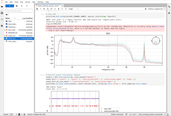 JupyterLab example